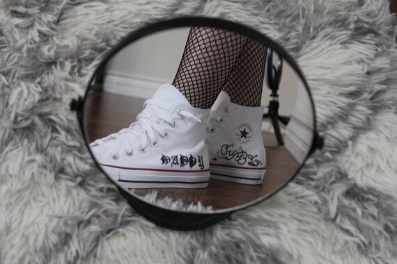 lil peep pink converse