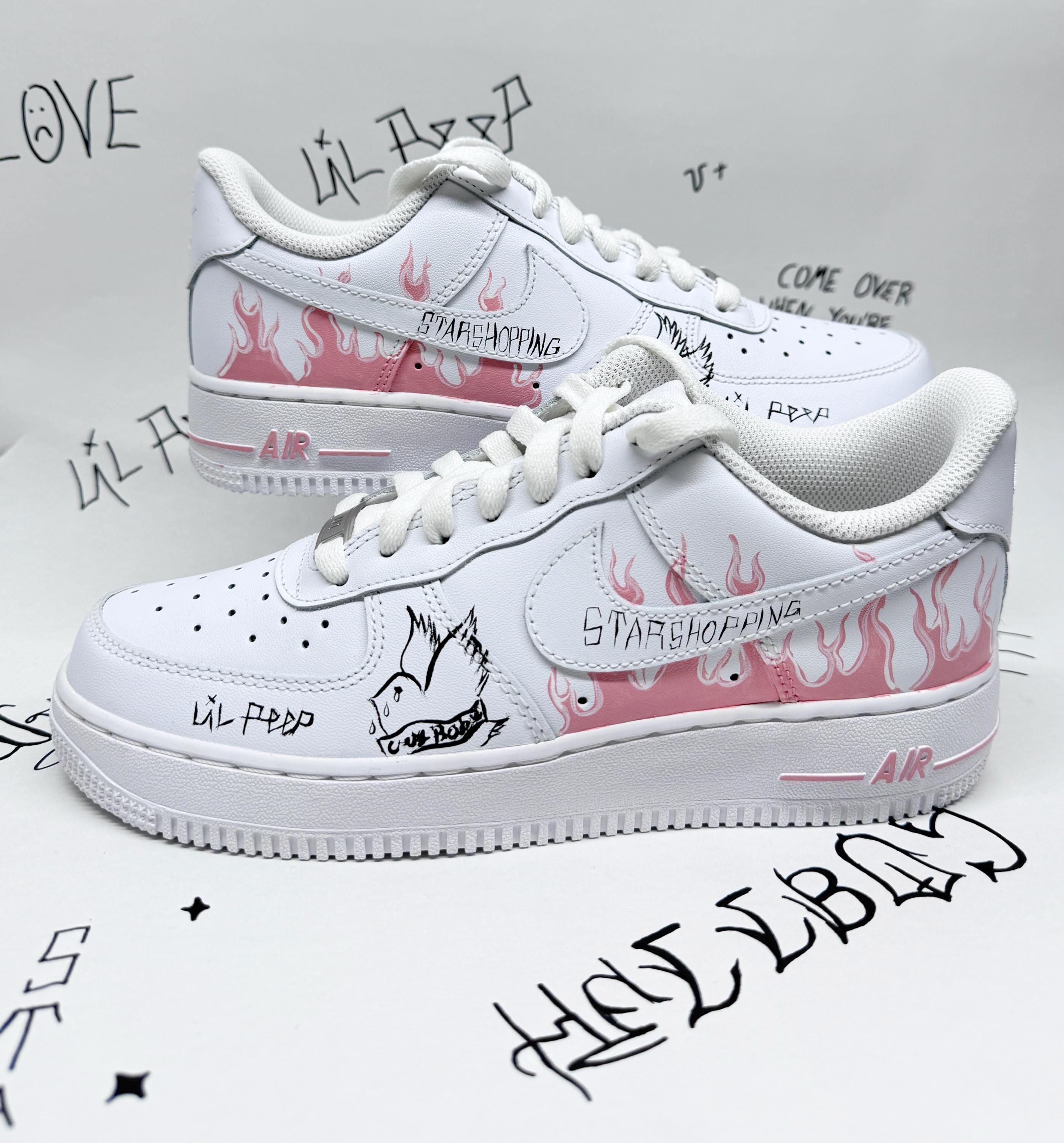 lil peep custom af1
