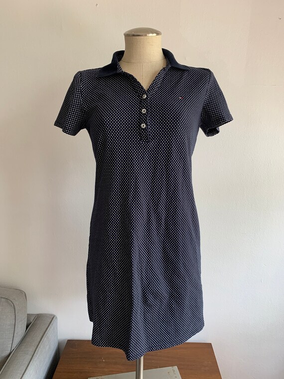 Tommy Hilfiger Tennis Dress | Collared Polka Dot D