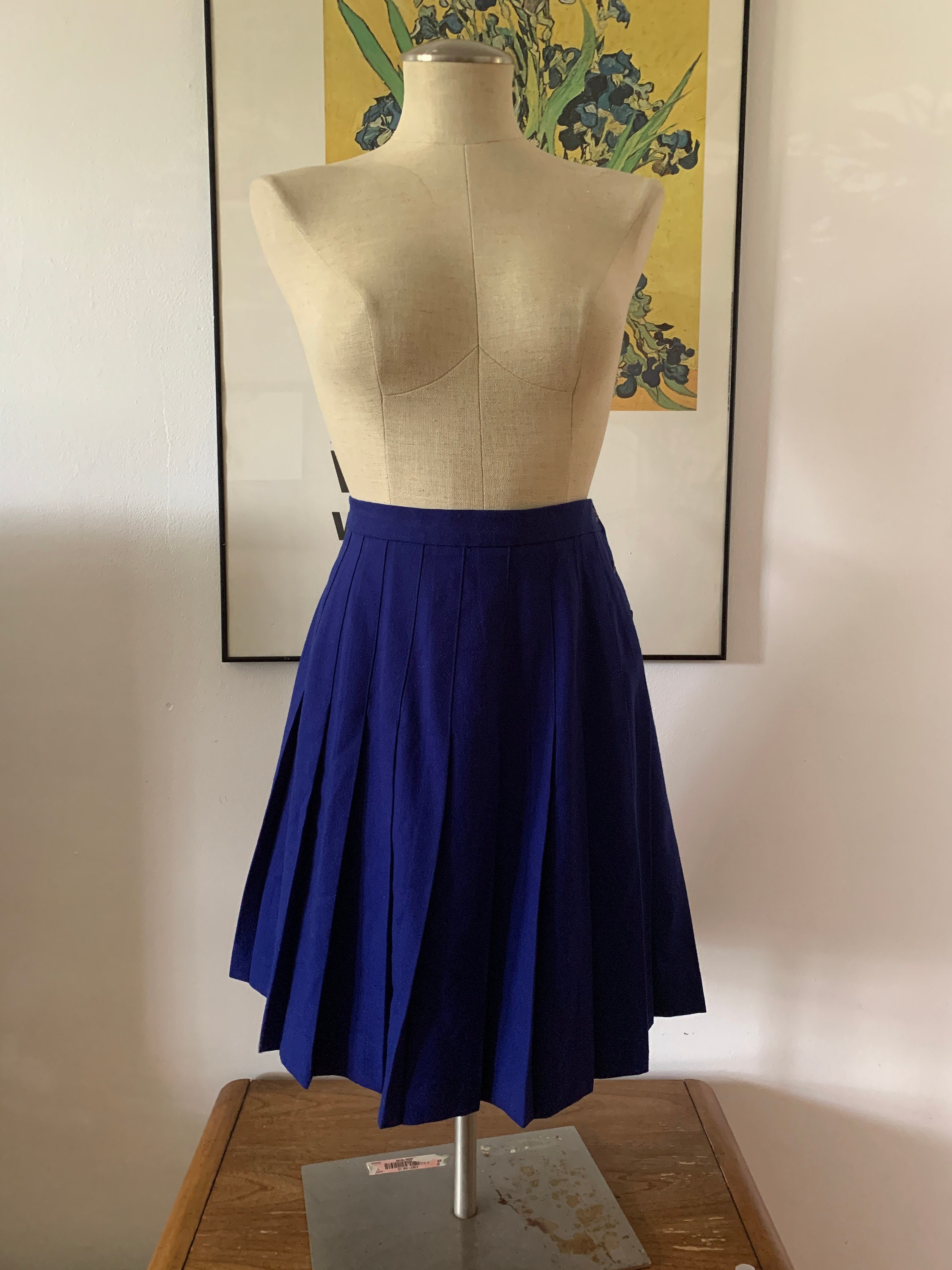 Cobalt Blue Skirt 