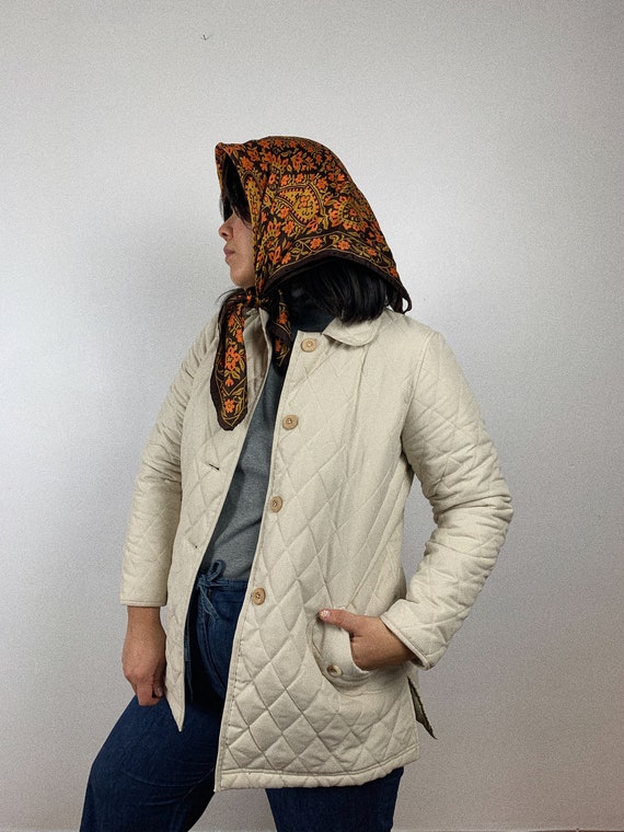 Quilted Car Coat