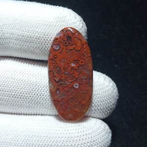Laguna Achat, Crazy Lace Achat Cabochon, Mexikanische Crazy Lace, Crazy Lace Achat, Achat Cabochon, Crazy Lace, Lose Cabochon 31x15x4mm 14.60Cts