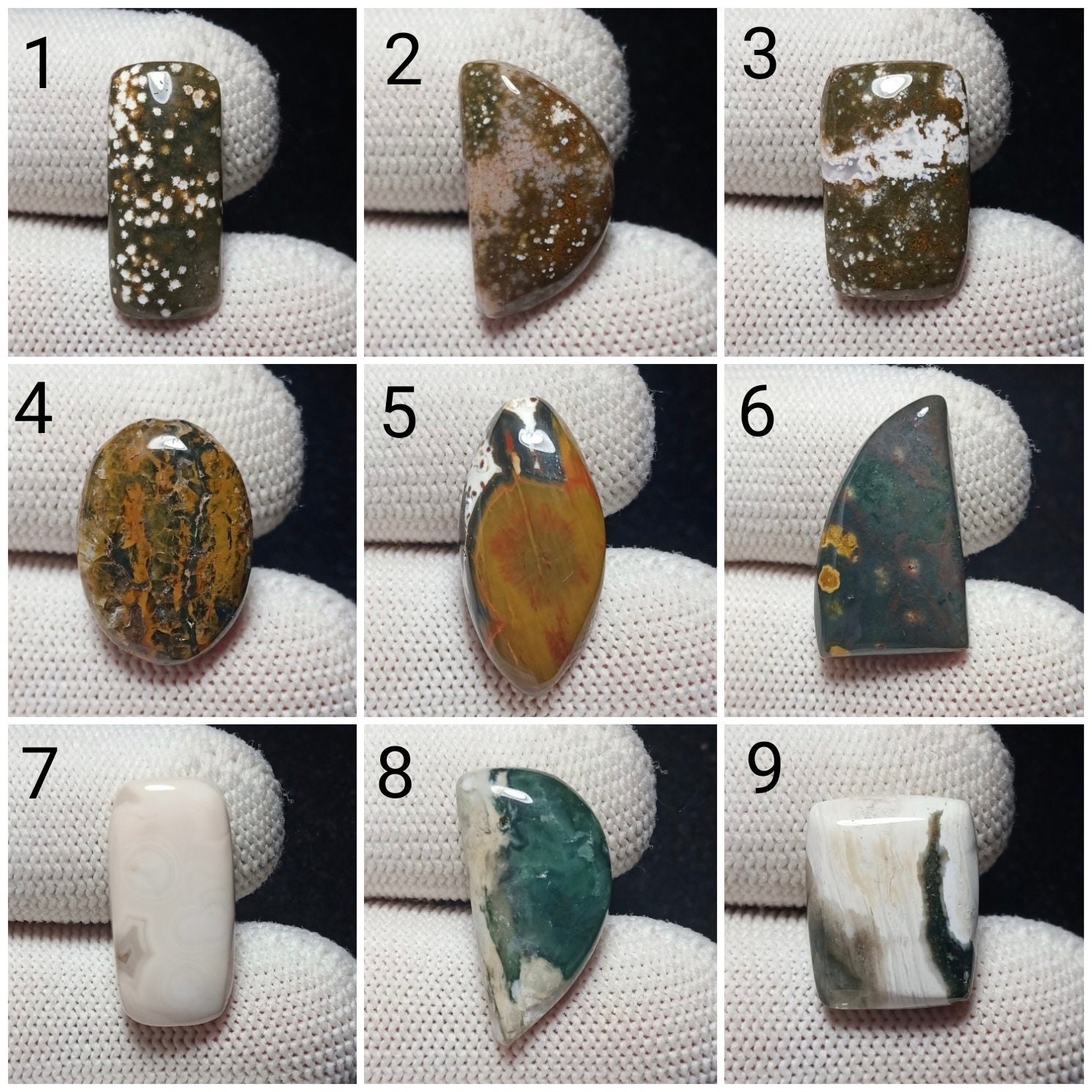Ocean jasper vein 8 - Etsy 日本