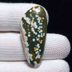Ocean Jasper Cabochon, Ocean Jasper, Old Ocean Jasper, Orbicular Ocean Jasper, Ocean Jasper Loose, 8th Vein Ocean Jasper, Jasper Cabochon