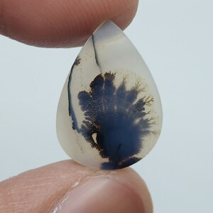 Dendritic Agate Cabochon, Dendritic Agate, Dendrite Cabochon, Scenic Dendrite Cabochon, Shazar Agate, Agate Cabochon, Scenic Agate Cabochon