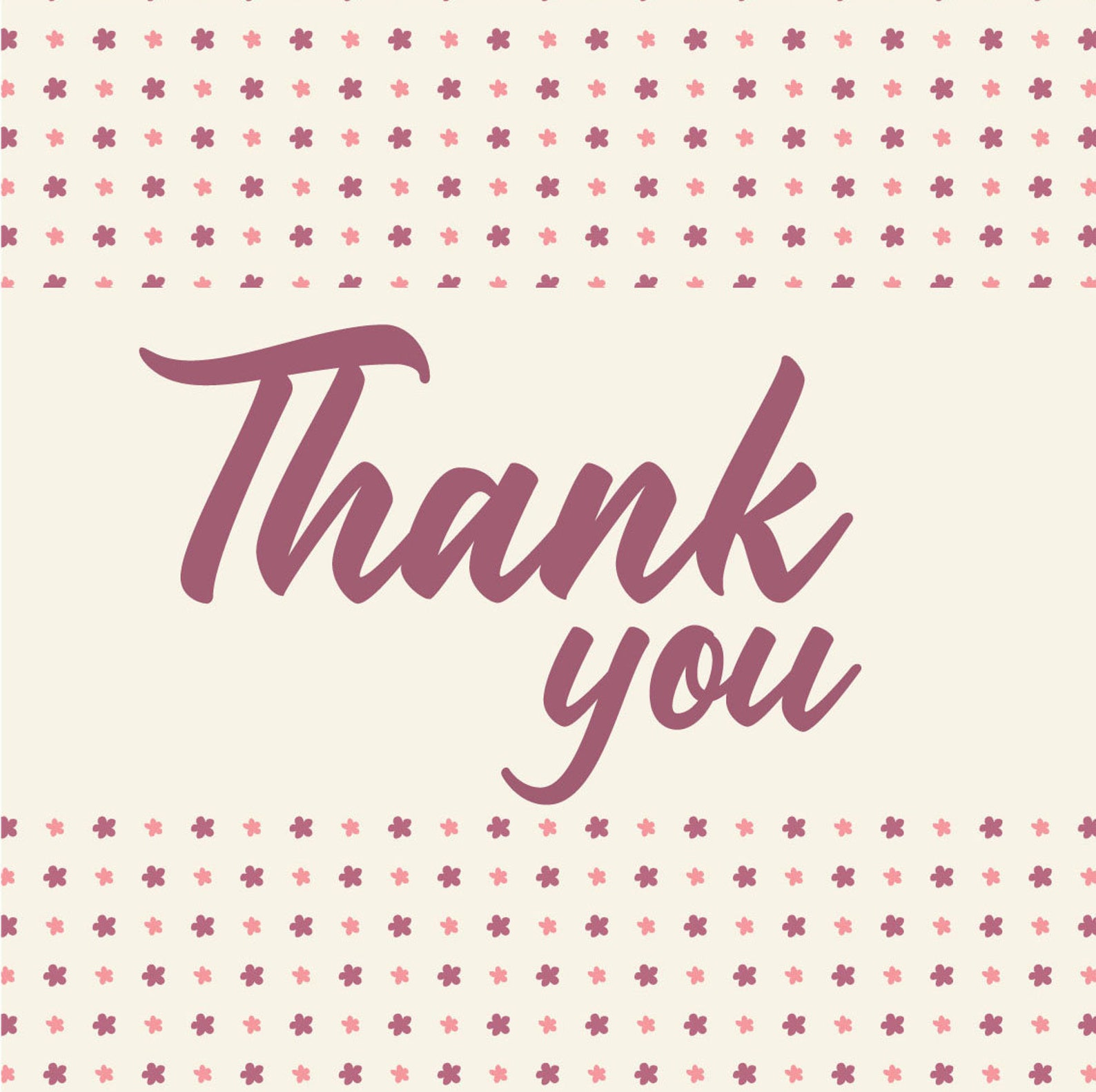 Digital Thank You Cards for instant download Etsy