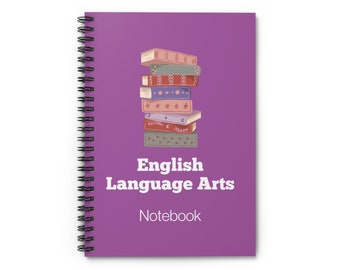 Spiral English Language Arts Notebook