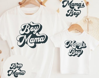 Boy Mama SVG, Vintage Mama's Boy PNG Files (Digital Download)