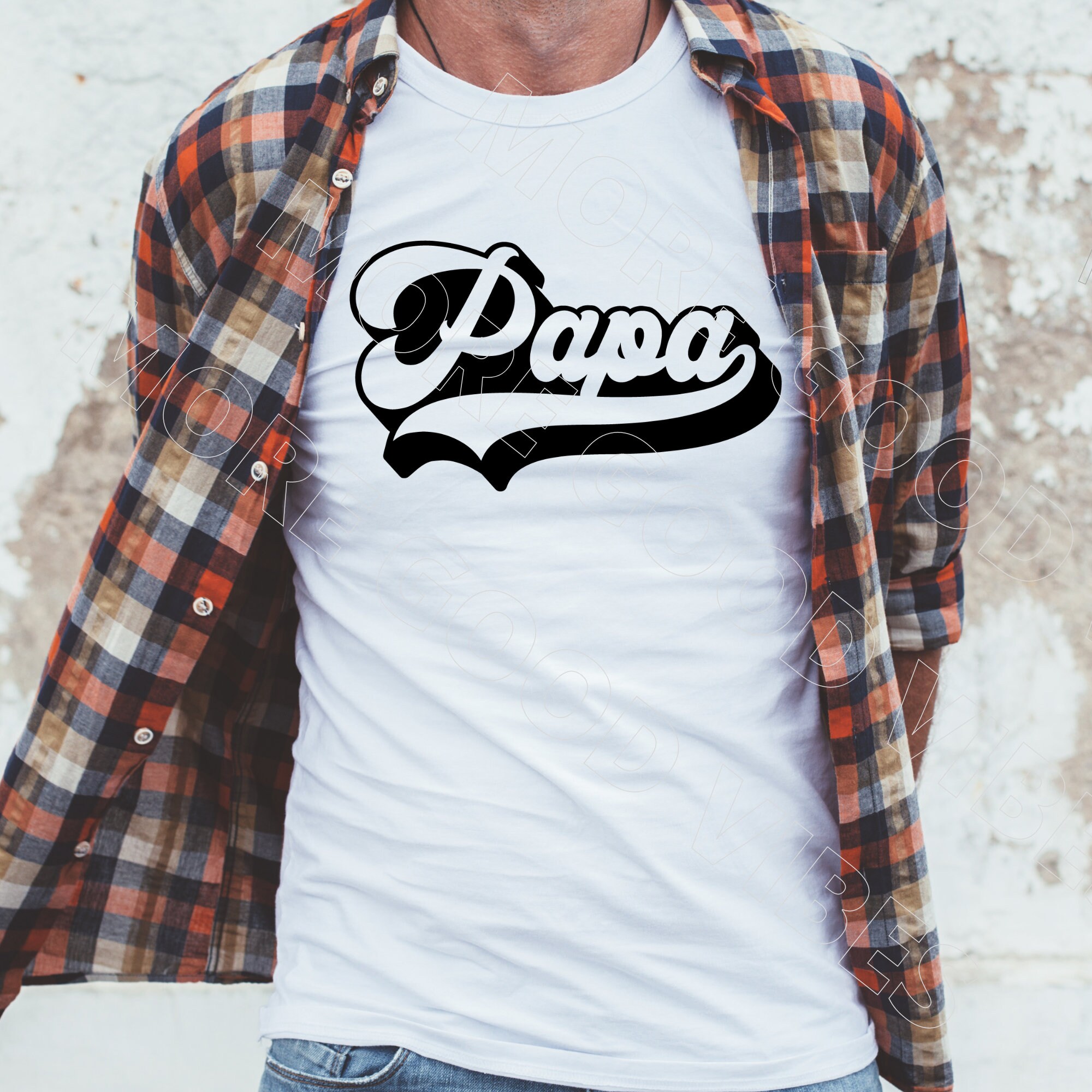 Papa Retro SVG, PNG, Dad T-shirt Design (digital Files) - Etsy