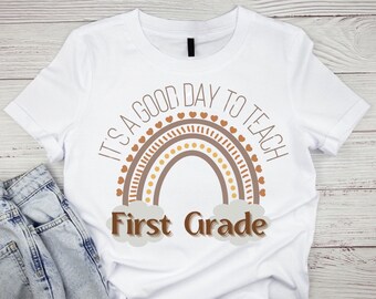 Back to School Teacher T-Shirt Bundle, Principal or Para name tees, teacher gifts, Customized Grade Tshirt, 2024 Coquette Boho Retro Casual