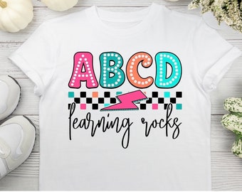 Learning Rocks Band Tees, T-Shirt Bundle Deal, Principal Graphic Tee, Para Grade Shirt, Teacher Gift, Custom Grade Shirt, Polka Dot Pencils