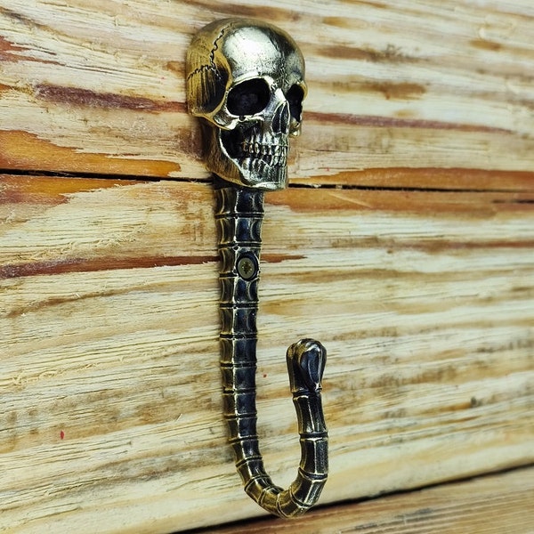 Skull Hook Etsy