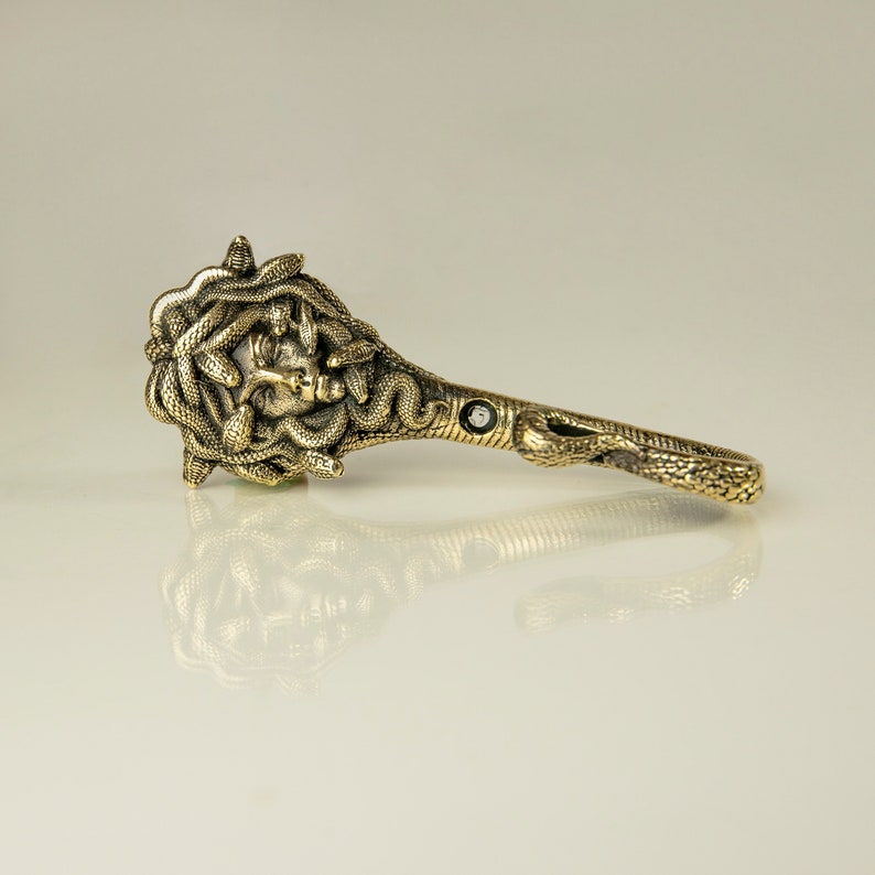 Medusa Gorgon Wall Hook: Mythological Snake Coat Hanger image 7