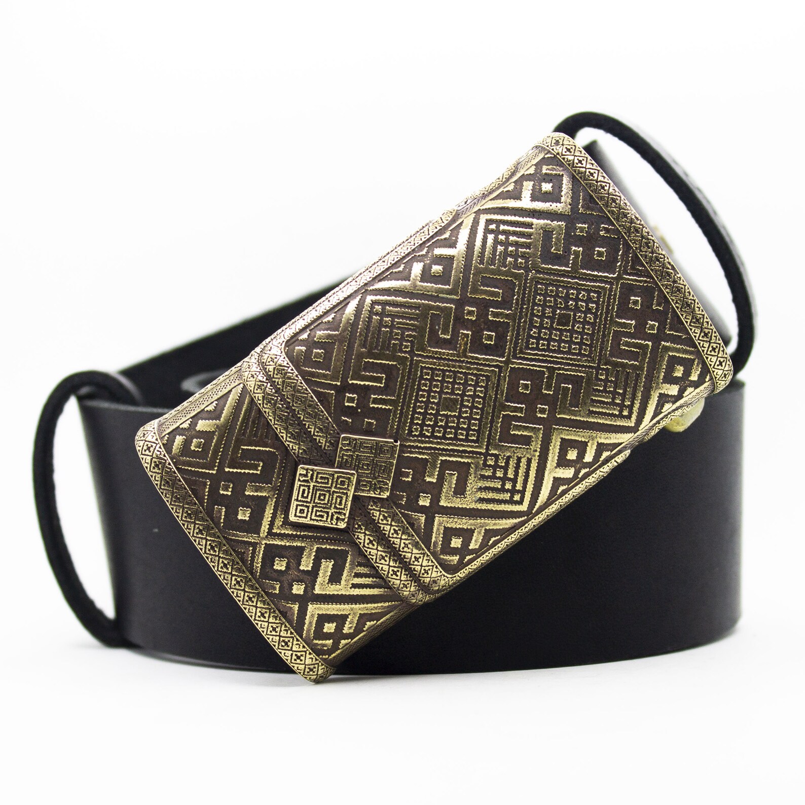 Belt Buckle pattern Brass Buckle Embroidered Etsy