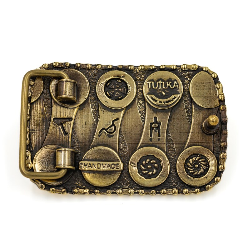 BMX RACING cyclist buckle — a brass buckle for cyclists and all who love cycling. Strong, reliable, and durable. image 7
