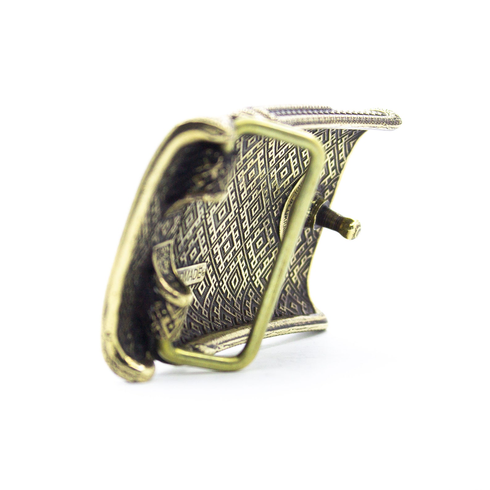 Belt Buckle pattern Brass Buckle Embroidered Etsy