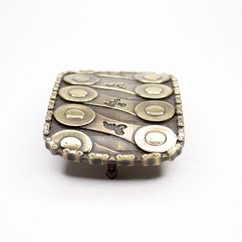 BMX RACING cyclist buckle — a brass buckle for cyclists and all who love cycling. Strong, reliable, and durable. image 3