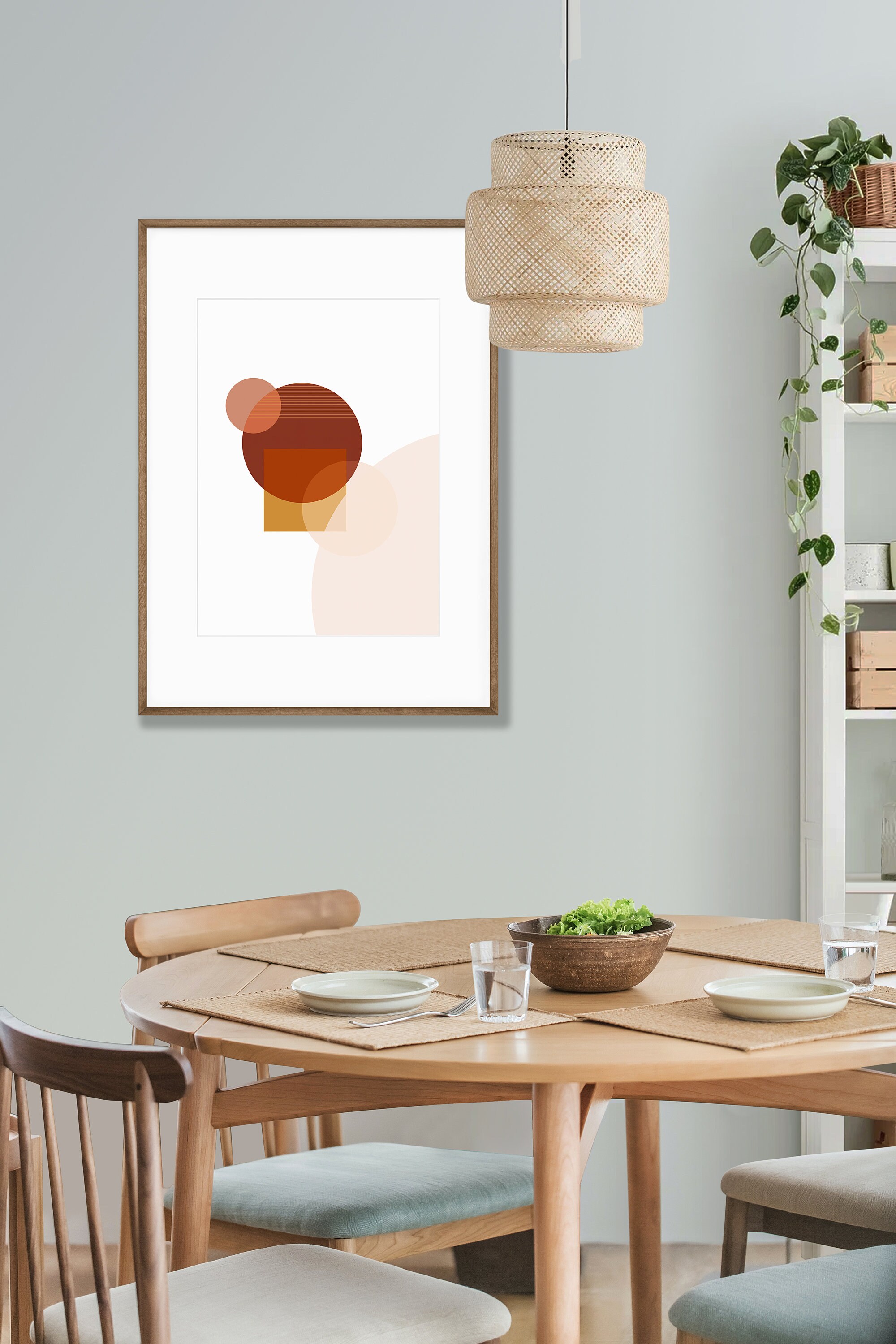 Printable Wall Art Original Design Abstract Geometric | Etsy