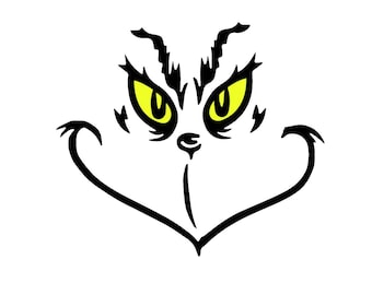 Grinning Grinch SVG