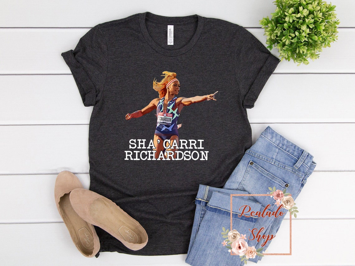 Sha'carri Richardson Shirt Dallas Texas Fastest Woman Etsy