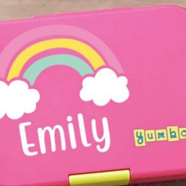 Lunchbox decal, Name Decal, Yumbox, Bentgo Box, Lunch box Sticker, Lunchbox container, Labels for Lunch, Back to school