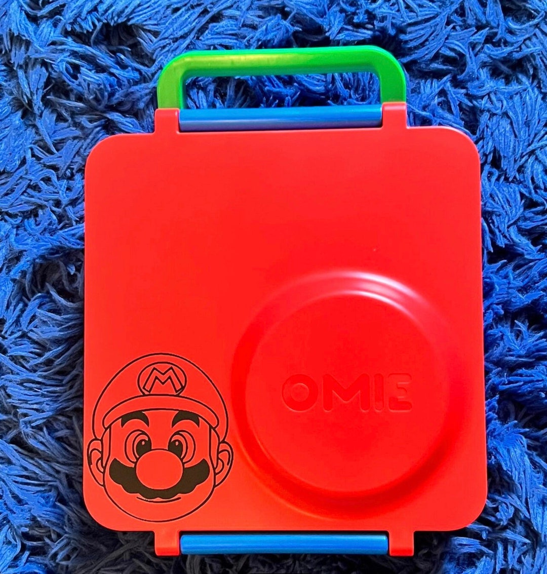 Red Omie Box, Personalized Lunchbox, Omie Box, Bentgo Box, Insulated