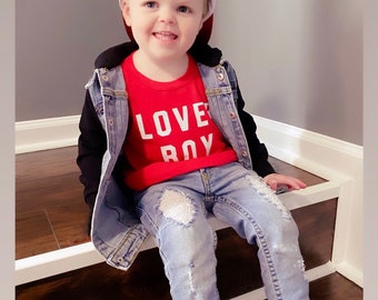 Valentines Day Shirt, Toddler Boys Valentines Day, VDAY, Valentines Shirt, Boys Valentines, Lover Boy Shirt, Cute Boys Valentines Day Shirt