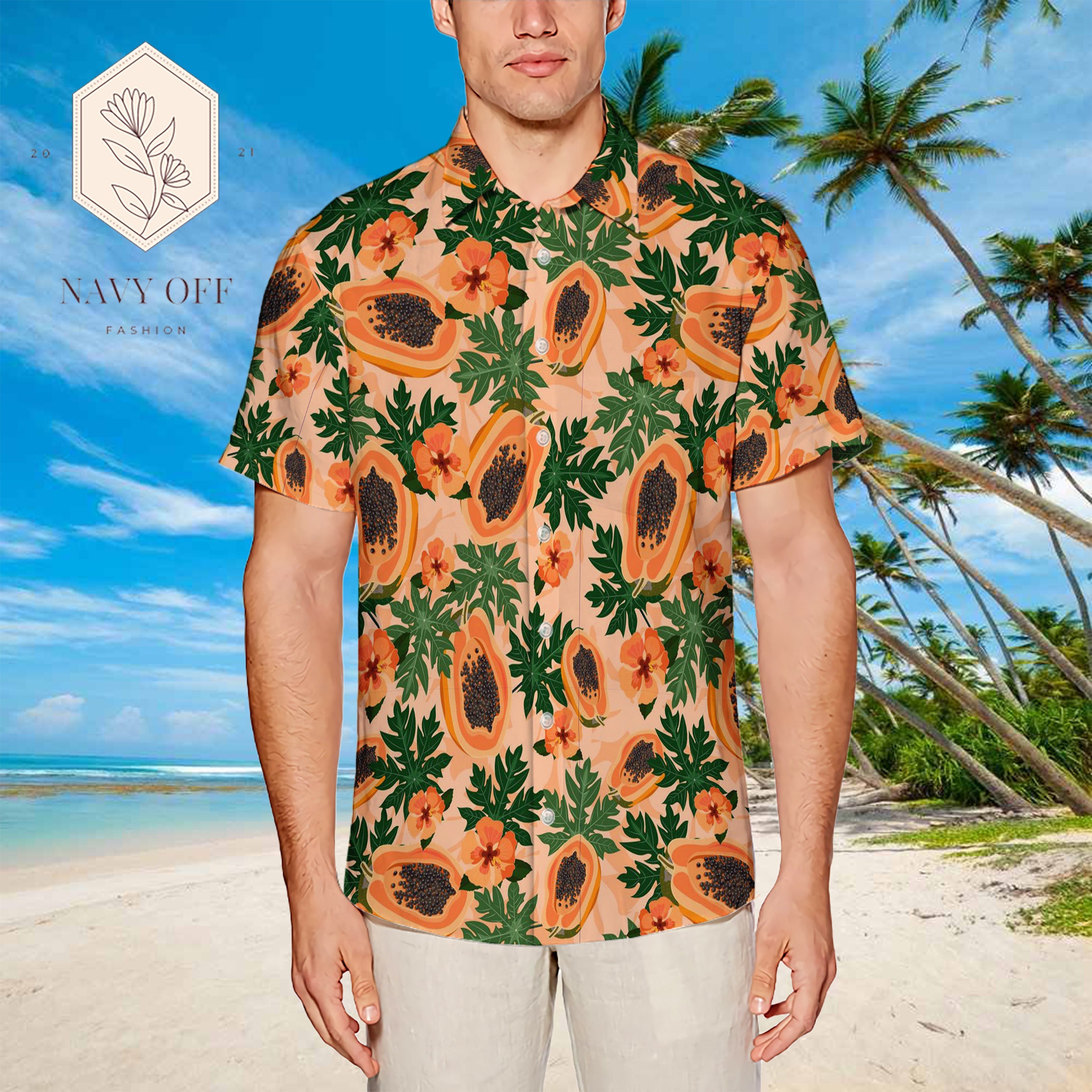 Tropical fruit hawaii shirt hawaiian shirt hawaiian style | Etsy