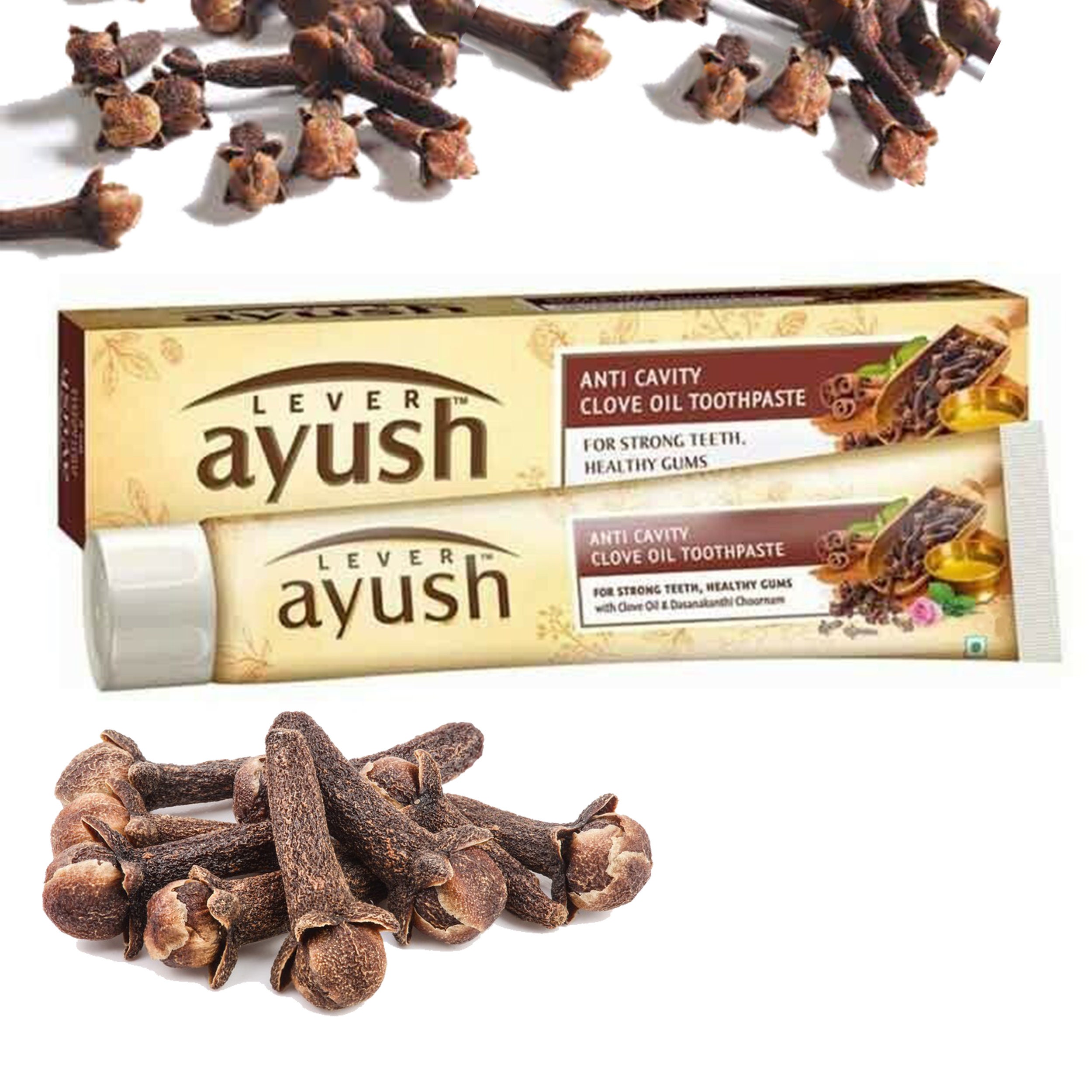 Lever AYUSH Anti Cavity Clove Oil Toothpaste Etsy