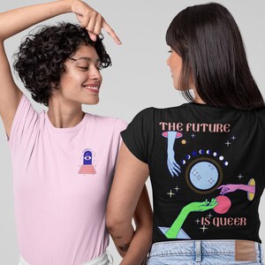 The future is queer tshirt | The future is gay | the future is inclusive | lgbtqia shirt | cool lgbt tee | queer graphic tee |