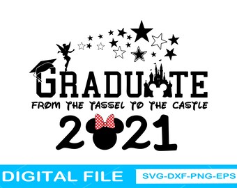 Download Congratulations Disney Graduate Mickey Graduation Custom Etsy