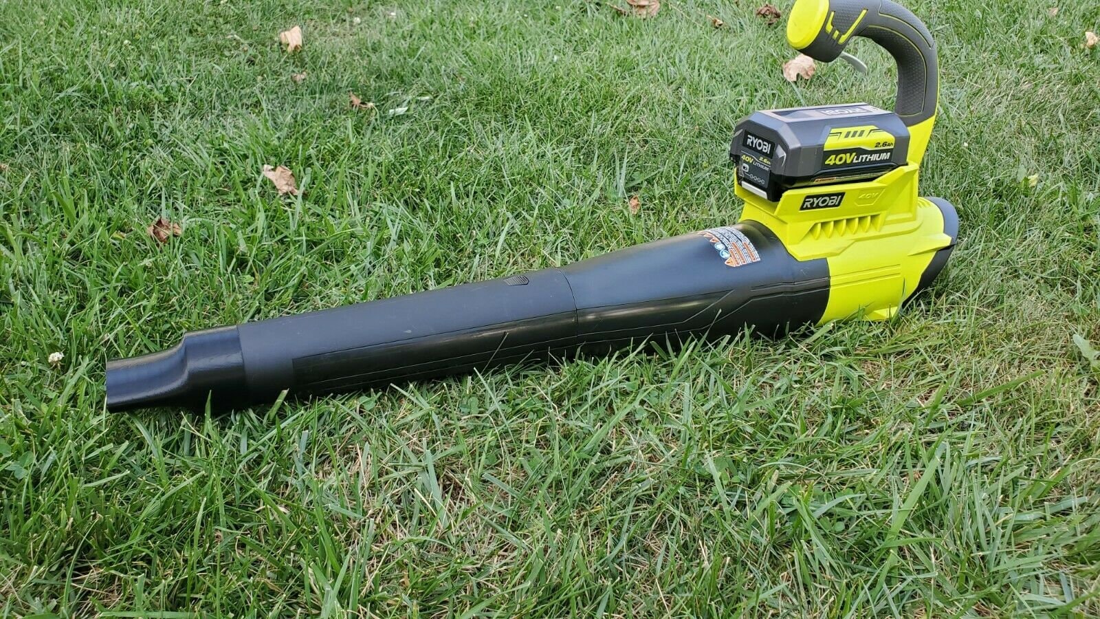 Ryobi leaf vacuum 40v hotsell