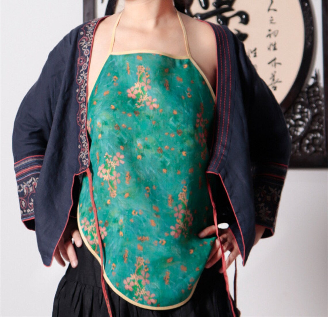 100 Ramie Chinese Bellyband Dudou Underwear Lingerie Dessous Etsy