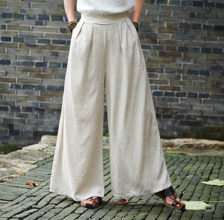 Linen Pants Women Pants Linen Women Women Linen Pants Wide - Etsy Canada