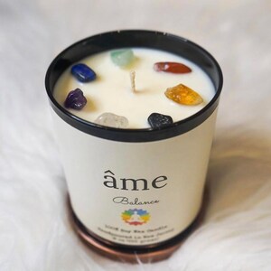 Soy Wax Crystal Candle