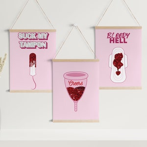 3 Illustrations "Mother Nature, Holy Trinity of Rules" A5, Illustration Commission, Feminist, Digital Art, Gift, Drawing, Decoration, color