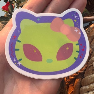 Hello Kitty Alien Kopf Niedliche Kawaii Sanrio Serie Hello Kitty and Friends