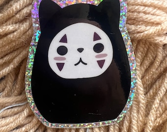 No Face Spirited Away Cat Studio Ghibli Kawaii Cute Anime Hayao Miyazaki