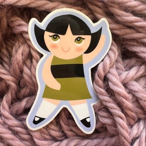 Power Puff Girls Cuties Buttercup Garota Mágica