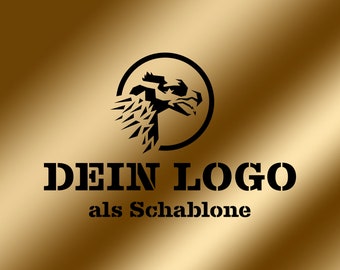 Logo Stencil Pro - Verwandle dein Logo in eine präzise Sprühschablone. Einfach überall anbringen!