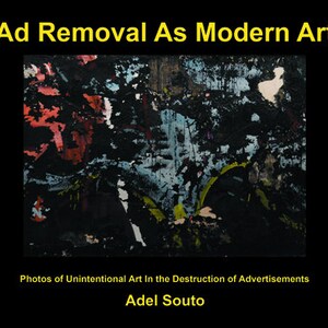 Ad Removal As Modern Art photography art book