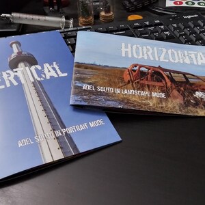 Vertical / Horizontal photo zine set