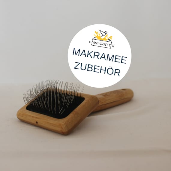 Macrame Brush for Unique Results Etsy UK