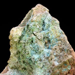 Orthoserpierite - Chessy copper mines, Chessy, Villefranche-sur-Saône, Rhône, Auvergne-Rhône-Alpes, France (TL)