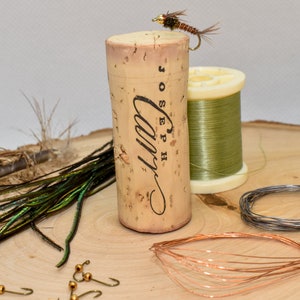 Learn To Tie Flies! Pheasant Tail Nymph Fly Tying Starter Kit By MyFly: Ties 15 Nymph Flies Perfect For Beginner Fly Fisher New To Fly Tying