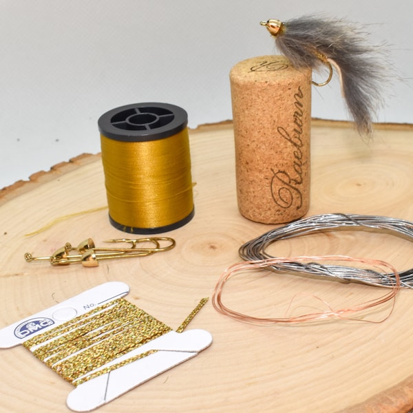 Learn To Tie Flies! Slumpbuster Fly Tying Starter Kit By MyFly: Ties 9 Streamer Lure Flies Perfect For Beginner Fly Fishers New To Fly Tying