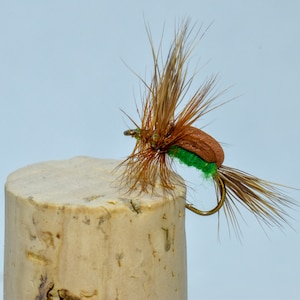 3 Fishing Fly Assortment Foam Caddis Humpy Dry Fly Combo For Fly Fishing Dry Caddisflies For Trout in Colorado, Pennsylvania, Michigan, Etc.