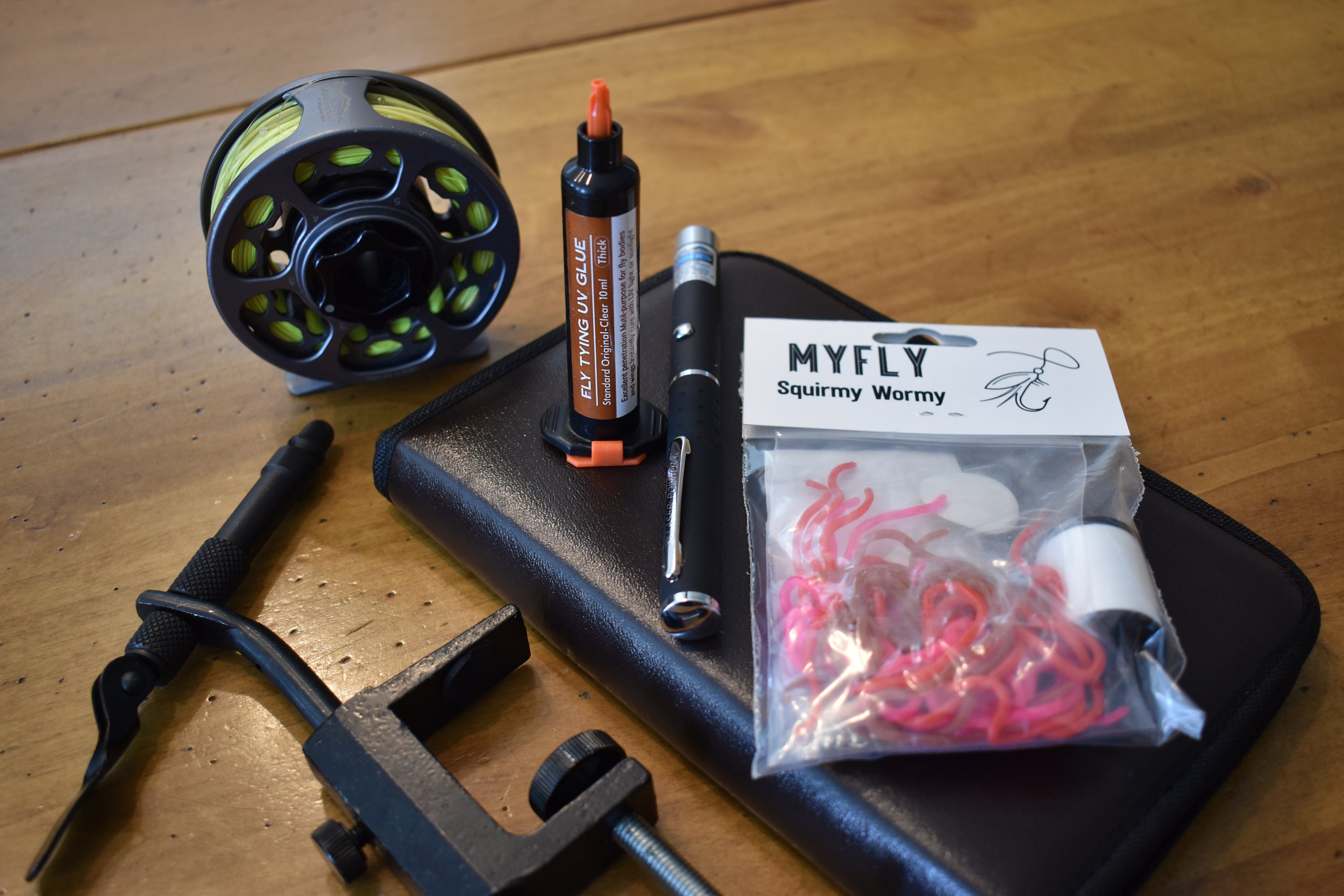 Basic Myfly Fly Tying Starter Kit Includes All Tools and Materials for