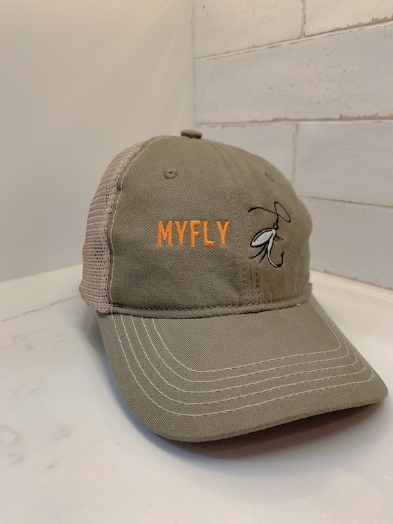 MyFly Retro Fly Fishing Hat Perfect For FlyFishing Great Gift For  FlyFisherman Or Conventional Fisherman Breathable Baseball Cap Comfortable