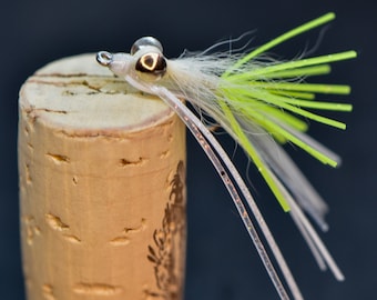 Fly Fishing Streamer Crazy Legs Clouser Lure Fly Perfect For Targeting White Bass In The Spring In The Midwest And The Southern USA